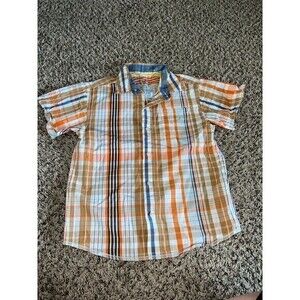 Nautica Boys Button‎ down shirt size 5/6